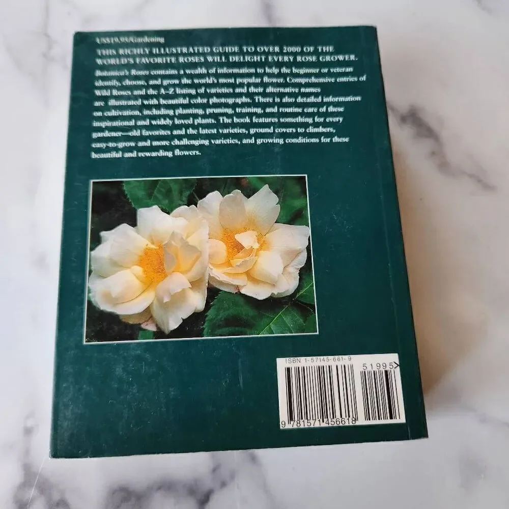 Botanica's Roses William A Grant 2000 roses listed softback educational referenc